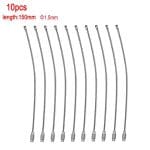 10Pcs-1-5-2mm-EDC-Keychain-Tag-Rope-Stainless-Steel-Wire-Cable-Loop-Screw-Lock-Gadget-4