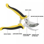 1Pcs-Pruner-Garden-Scissors-Professional-Sharp-Bypass-Pruning-Shears-Tree-Trimmers-Secateurs-Hand-Clippers-Garden-Beak-2