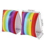 2Pcs-Thickened-Rainbow-Arm-Circle-Children-s-Water-Sleeve-Swimming-Float-For-Pool-Float-Games-Toys-5