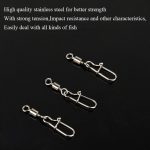 5-100PCS-Pike-Fishing-Accessories-Connector-Pin-Bearing-Rolling-Swivel-Stainless-Steel-Snap-Fishhook-Lure-Swivels-4