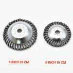 6-8-10-Inc-Steel-Grasss-Trimmer-Head-Brushcutter-Wire-Debroussailleuse-Weed-Brush-Blade-for-Garden-5