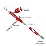 Airbrush-Dual-Action-Gravity-Feed-0-3mm-Nozzle-Spray-Gun-Red-Gold-Cake-Decorating-Brushes-For-1