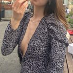 Autumn-New-Women-s-Decoration-Body-Sexy-Deep-V-neck-Long-Sleeve-Floral-Dress-1