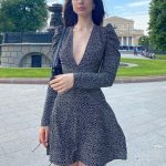 Autumn-New-Women-s-Decoration-Body-Sexy-Deep-V-neck-Long-Sleeve-Floral-Dress-2