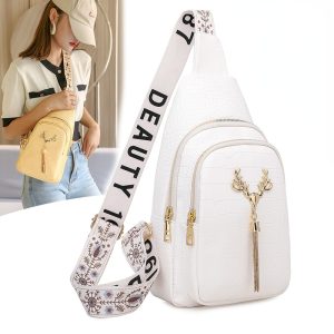 Bags-for-Women-Newly-Women-Chest-Pack-Female-Sling-Bags-Crossbody-Alligator-Shoulder-Chest-Bag-Casual