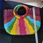 Bohemia-Colourful-Contrasting-Colors-Women-Hand-Woven-Straw-Bag-Round-Handle-Half-Moon-Shape-Ladies-Handbag-4