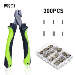 Booms-Fishing-CP2-Fishing-Crimping-Pliers-with-300Pcs-set-for-Single-Double-6-Size-Fishing-Line