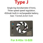 Camera-Air-cooled-semiconductor-fan-X-H2s-screw-special-Tailor-XS20-Lithium-rechargeable-super-quiet-Solve-5