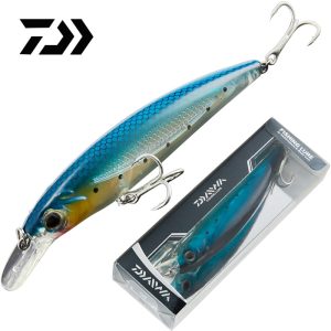 DAIWA-14G-11CM-Top-Fishing-Lures-Tungsten-Ball-System-Minnow-Crank-Wobbler-Fishing-Tackle-Hooks-Hard