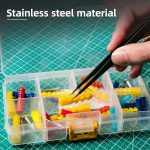 Deli-Tweezers-Stainless-Steel-Professional-Maintenance-Tool-Sharp-Curved-And-Flat-Three-In-One-Art-Makeup-1