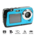 Dual-Screen-Underwater-Digital-Camera-Selfie-Video-Recorder-Waterproof-Anti-Shake-1080P-FHD-2-4MP-Support