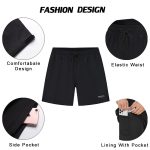 ESCATCH-Mens-Swimming-Trunks-with-Compression-Liner-2-in-1-Quick-Dry-Gym-Sports-Shorts-Swim-2