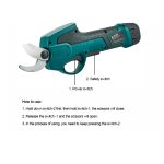 FUJIWARA-Electric-Pruning-Scissors-0-25mm-Pruning-Shears-7-2V-Lithium-Battery-Garden-Pruner-4