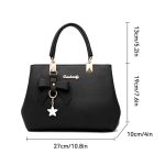 Fashion-Solid-Color-With-Bow-One-Shoulder-Bag-Portable-Casual-Large-Capacity-Cross-body-Handbag-For-1