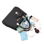 Fashion-Solid-Color-With-Bow-One-Shoulder-Bag-Portable-Casual-Large-Capacity-Cross-body-Handbag-For-4