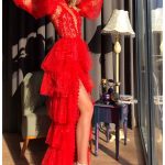 High-Slit-Stylish-Noble-Banquet-Dress-Mesh-Patchwork-Sexy-Dress-Women-Long-Sleeve-Ribbon-Lace-up-4