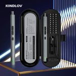 KINDLOV-Electric-Screwdriver-Set-Precision-S2-Bits-With-LED-Light-Professional-For-Home-Repair-Power-Tool