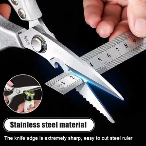 Kitchen-Accessories-Scissors-Stainless-Steal-Sharp-Multi-Function-Tool-Food-Scissor-For-Chicken-Vegetable-Barbecue-Meat Kitchen-Accessories-Scissors-Stainless-Steal-Sharp-Multi-Function-Tool-Food-Scissor-For-Chicken-Vegetable-Barbecue-Meat