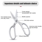 Kitchen-Accessories-Scissors-Stainless-Steal-Sharp-Multi-Function-Tool-Food-Scissor-For-Chicken-Vegetable-Barbecue-Meat-5