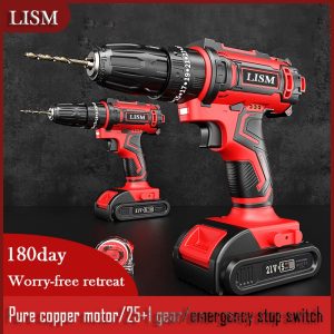 LISM-12V-18V-21V-Cordless-Lithium-Electric-Drill-Screwdriver-High-Endurance-Large-Torque-Multipurpose-Electric-Drill LISM-12V-18V-21V-Cordless-Lithium-Electric-Drill-Screwdriver-High-Endurance-Large-Torque-Multipurpose-Electric-Drill
