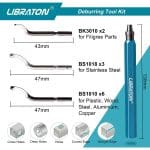 Libraton-Deburring-Tool-with-11-HSS-Steel-Blades-360-Degree-Rotary-Head-Deburring-Tool-for-Metal-4