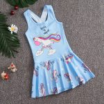 Middle-And-large-Children-Rapid-Drying-Cute-Patterns-Conjoined-Body-Girls-Swimsuit-Princess-Skirt-Style-Bathing-3