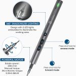Mini-Electric-Screwdriver-62-in-1-Rechargeable-Cordless-Precision-Power-Screwdriver-Set-with-48-Bits-LED-3