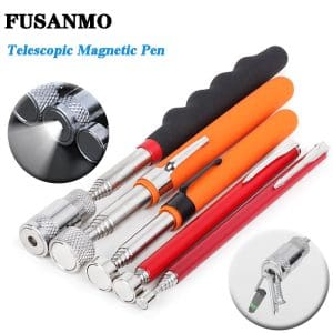 Mini-Portable-Telescopic-Magnetic-Metal-Magnet-Pen-Light-Torch-Magnet-Stick-Part-Pickup-Tool-Capacity-for