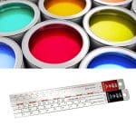 Mixing-Tool-Standard-Car-Paint-Ruler-Suitable-for-Cars-Paint-Ruler-Ruler-Paint-Tool-Black-R-2