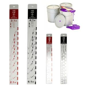 Mixing-Tool-Standard-Car-Paint-Ruler-Suitable-for-Cars-Paint-Ruler-Ruler-Paint-Tool-Black-R