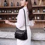 New-Casual-Female-Bag-Soft-PU-Leather-Shoulder-High-quality-Multi-pocket-Shoulder-Bag-Solid-Color-2