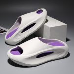 New-Summer-Sneaker-Slippers-For-Women-Men-Thick-Bottom-Platform-Slides-Soft-EVA-Hollow-Unisex-Sports-1
