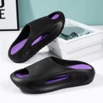 New-Summer-Sneaker-Slippers-For-Women-Men-Thick-Bottom-Platform-Slides-Soft-EVA-Hollow-Unisex-Sports-2