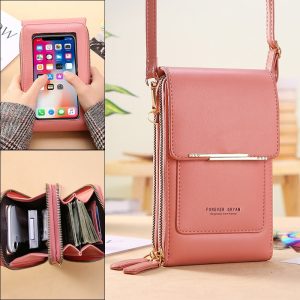 New-Women-Handbags-Female-Pu-Leather-Shoulder-Bags-Touch-Screen-Phone-Purse-Crossbody-Bag-Large-Capacity