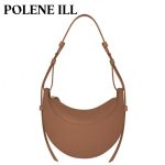POLENE-ILL-Bag-Crescent-Bag-2023-New-Genuine-Leather-Bag-Luxury-Bag-Designer-Advanced-Axillary-bag