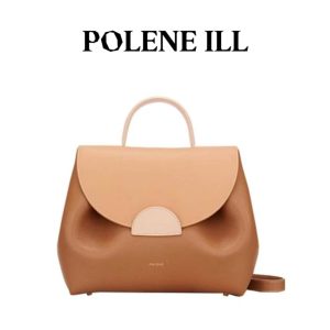 POLENE-ILL-Bag-Fashion-Brand-Bag-Color-Patchwork-Luxury-designer-Shoulder-Bag-Leather-Handbag-Crossbody-Bags