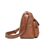 PU-Soft-Leather-CrossBorder-New-Simple-Lightweight-And-LargeCapacity-Shoulder-Messenger-Bag-Leisure-MiddleAged-Lady-3