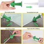 Plastic-Pointed-Mouth-and-Glue-Shovel-Set-Multi-Angle-Scraper-Cleaning-Nozzle-Five-piece-Set-Seam-3