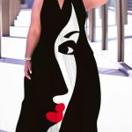 Plus-Size-Women-Dress-Black-sleeveless-Summer-3