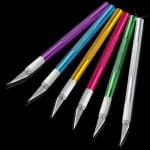 Precision-Hobby-Knife-Stainless-Steel-Blades-for-Arts-Crafts-PCB-Repair-Leather-Films-Tool-Pen-Multi-1