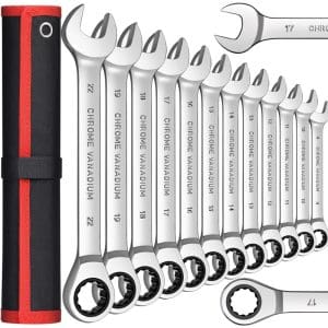 Ratcheting-Combination-Wrench-Set-12-Point-Box-End-and-Open-End-Wrench-Set-spanner-Fit-for