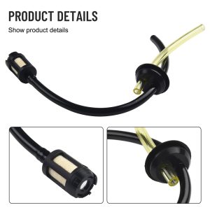 Replacement-Strimmer-Trimmer-Brush-Cutter-Hose-Pipe-with-Fuel-Petrol-Tank-Filter-Ideal-for-Garden-Maintenance