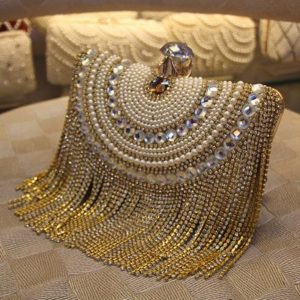 Rhinestones-Tassel-Clutch-Diamonds-Beaded-Metal-Evening-Bags-Chain-Shoulder-Messenger-Purse-Evening-Bags-For-Wedding