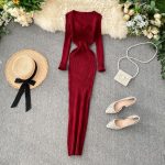 SINGREINY-Women-Autumn-Knitted-Dress-V-Neck-Sexy-Slim-Elastic-Oversized-Basic-Bodycon-Sweater-Dress-Winter-2