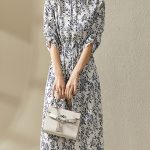 Sentubila-Chinese-Style-Printed-Flolar-Midi-Dress-for-Women-2023-Fashion-Tied-Belt-Elastic-Waist-Ladies-3