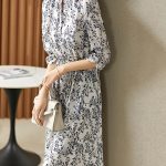 Sentubila-Chinese-Style-Printed-Flolar-Midi-Dress-for-Women-2023-Fashion-Tied-Belt-Elastic-Waist-Ladies-4