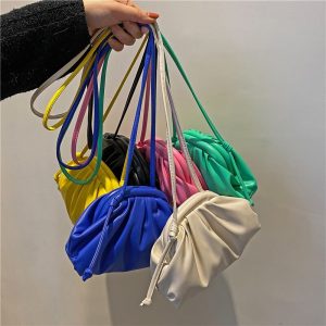 Spring-New-Simple-Women-Cloud-Messenger-Bag-All-match-Ladies-PU-Leather-Crossbody-Bag-Female-Evening