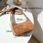 Women-Shoulder-Bags-Winter-Corduroy-Underarm-Bag-Casual-Travel-Armpit-Shopping-Pouch-Phone-Pouch-Zipper-Female-4