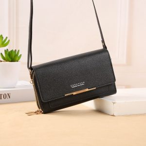 Women-Solid-Color-Multi-Functional-Shoulder-Bag-Korean-Version-Fashion-Large-Capacity-Handheld-Purse-Waterproof-Multiple