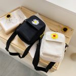 Women-s-Single-Shoulder-Bag-Fashion-Solid-Color-Casual-Handbag-Outdoor-Daisy-Canvas-Handbag-Zipper-Cross-2